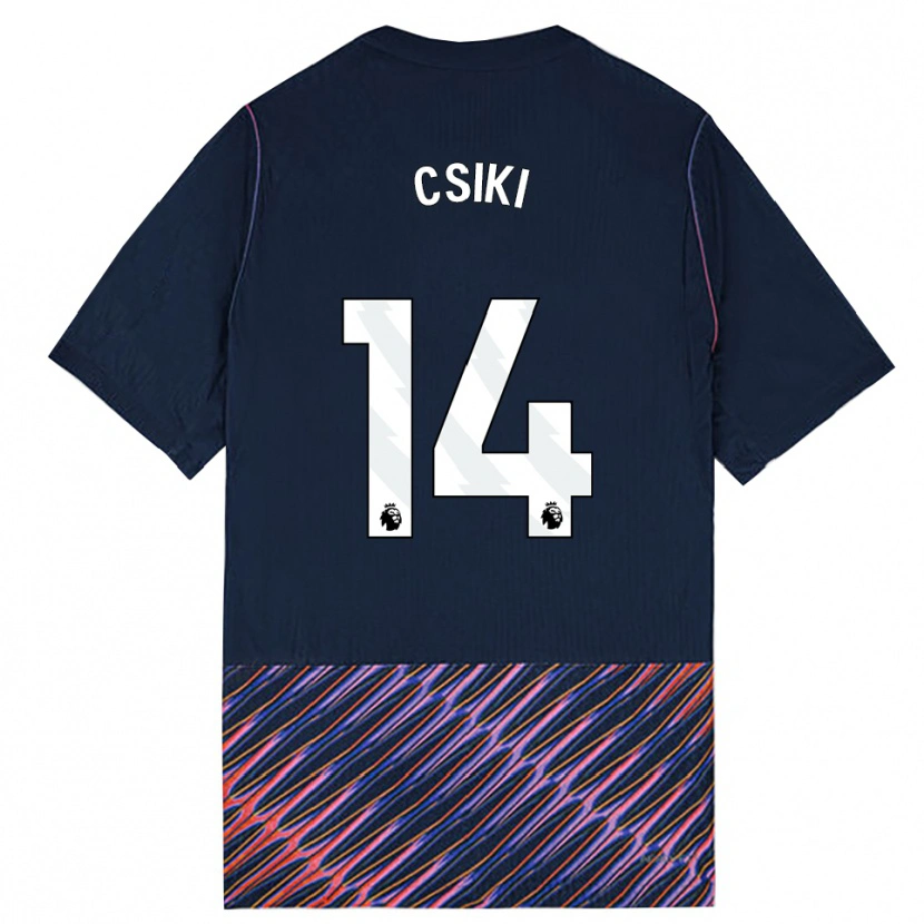 Danxen Homme Maillot Anna Csiki #14 Bleu Royal Blanc Tenues Extérieur 2026/27 T-Shirt