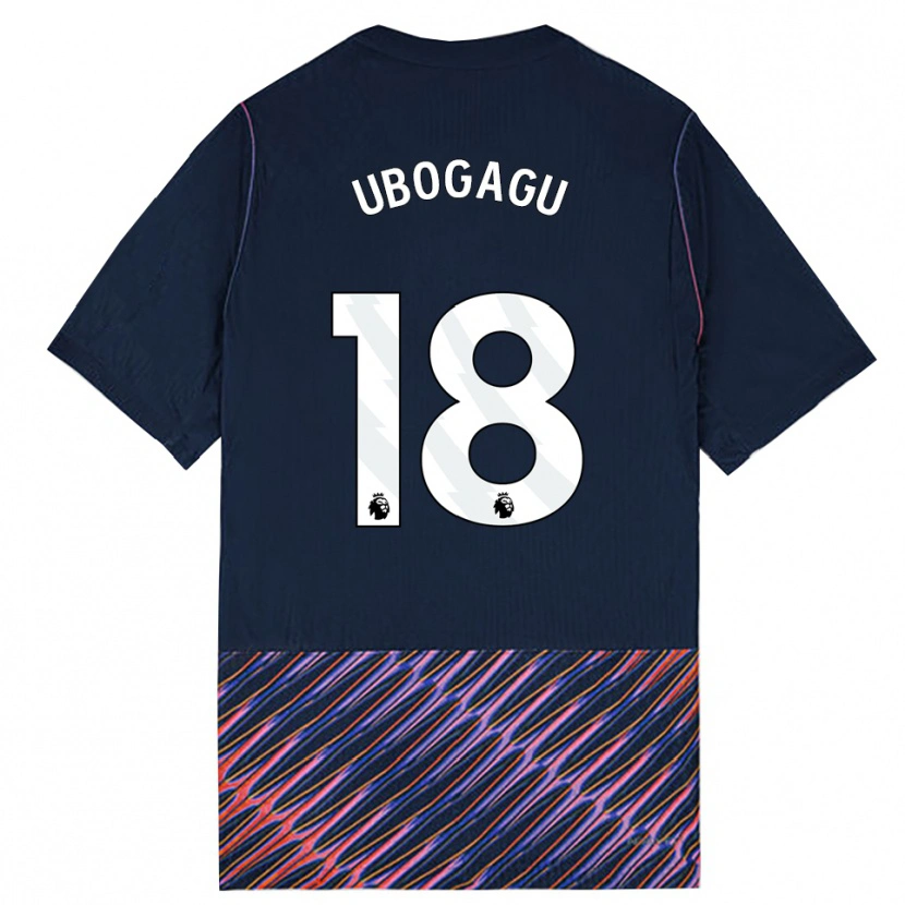 Danxen Homme Maillot Chioma Ubogagu #18 Bleu Royal Blanc Tenues Extérieur 2026/27 T-Shirt