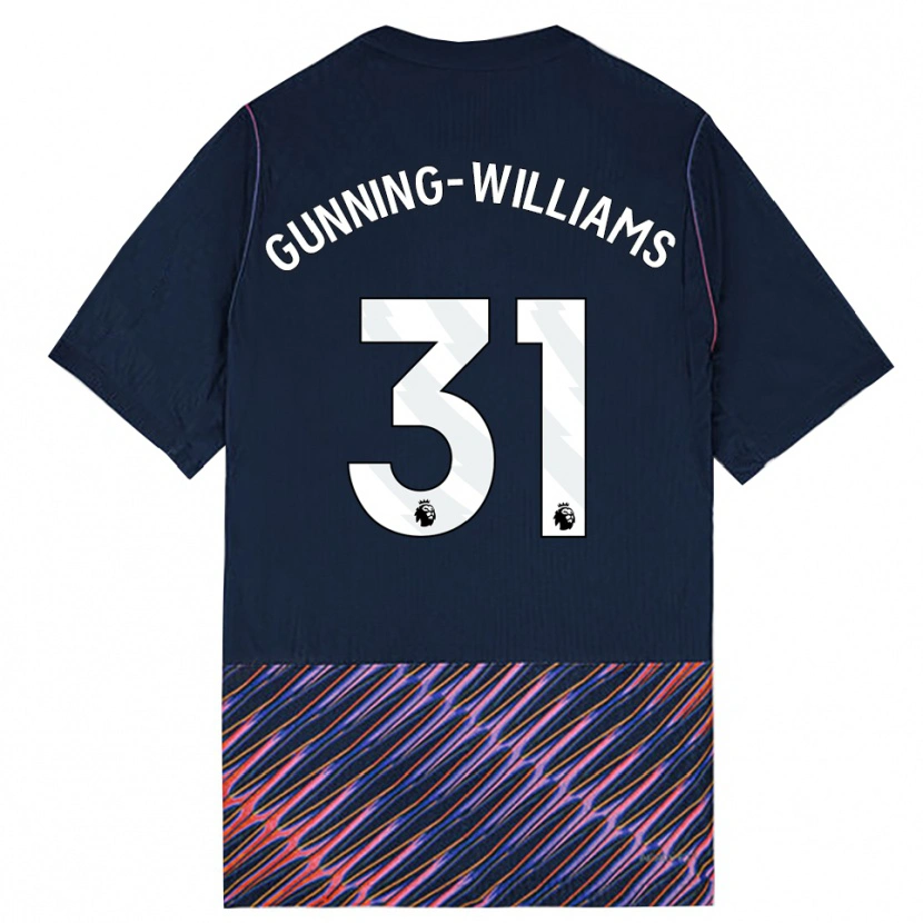 Danxen Homme Maillot Lenna Gunning-Williams #31 Bleu Royal Blanc Tenues Extérieur 2026/27 T-Shirt