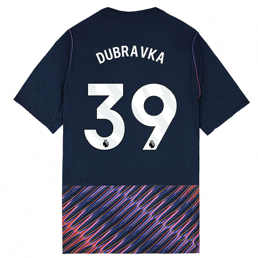 Danxen Homme Maillot Martin Dúbravka #39 Bleu Royal Blanc Tenues Extérieur 2026/27 T-Shirt