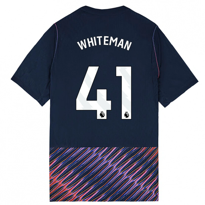 Danxen Homme Maillot Alfie Whiteman #41 Bleu Royal Blanc Tenues Extérieur 2026/27 T-Shirt
