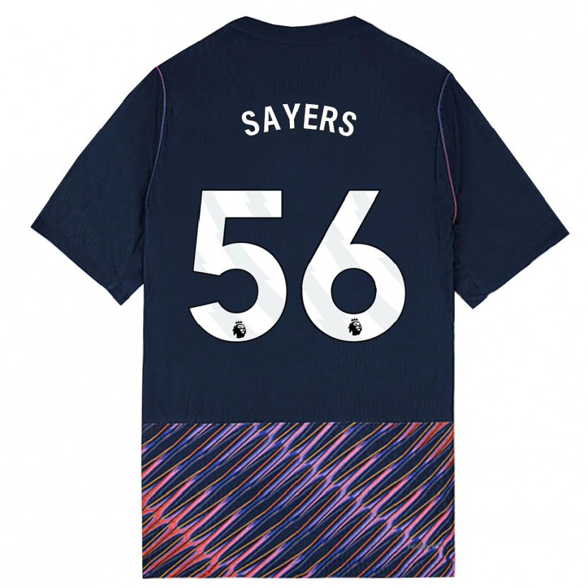 Danxen Homme Maillot Charlie Sayers #56 Bleu Royal Blanc Tenues Extérieur 2026/27 T-Shirt
