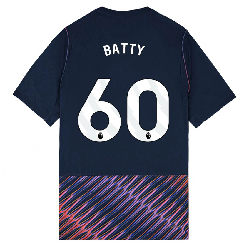 Danxen Homme Maillot Dan Batty #60 Bleu Royal Blanc Tenues Extérieur 2026/27 T-Shirt
