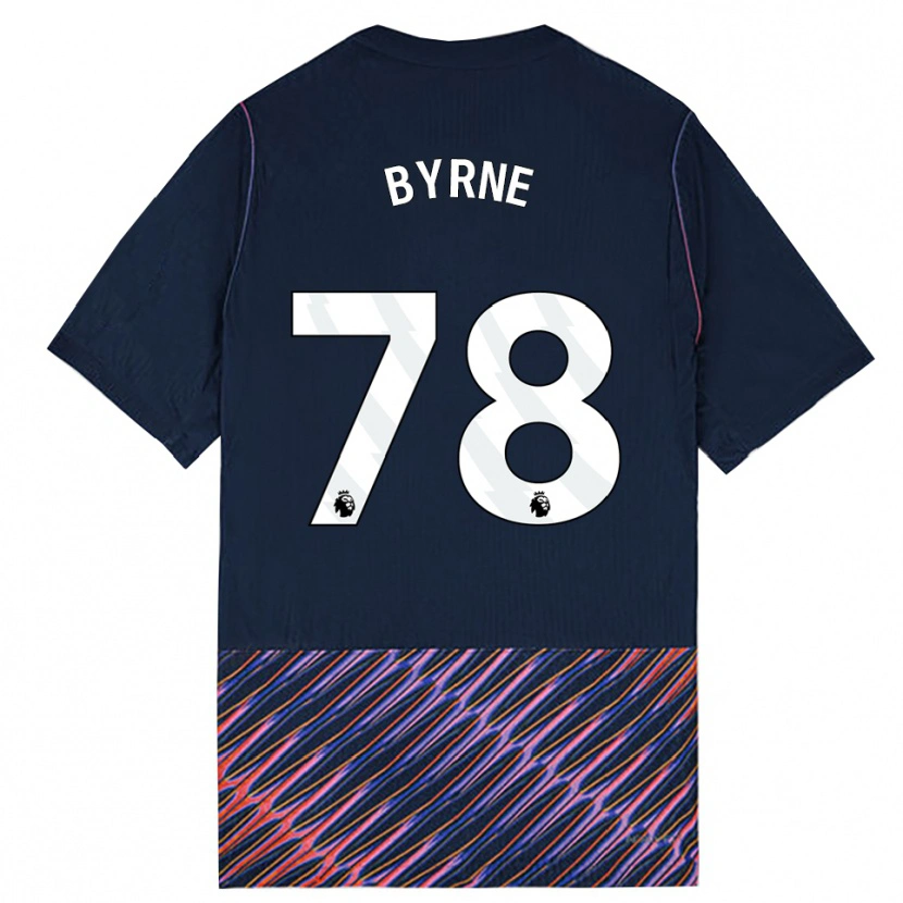 Danxen Homme Maillot Harry Byrne #78 Bleu Royal Blanc Tenues Extérieur 2026/27 T-Shirt
