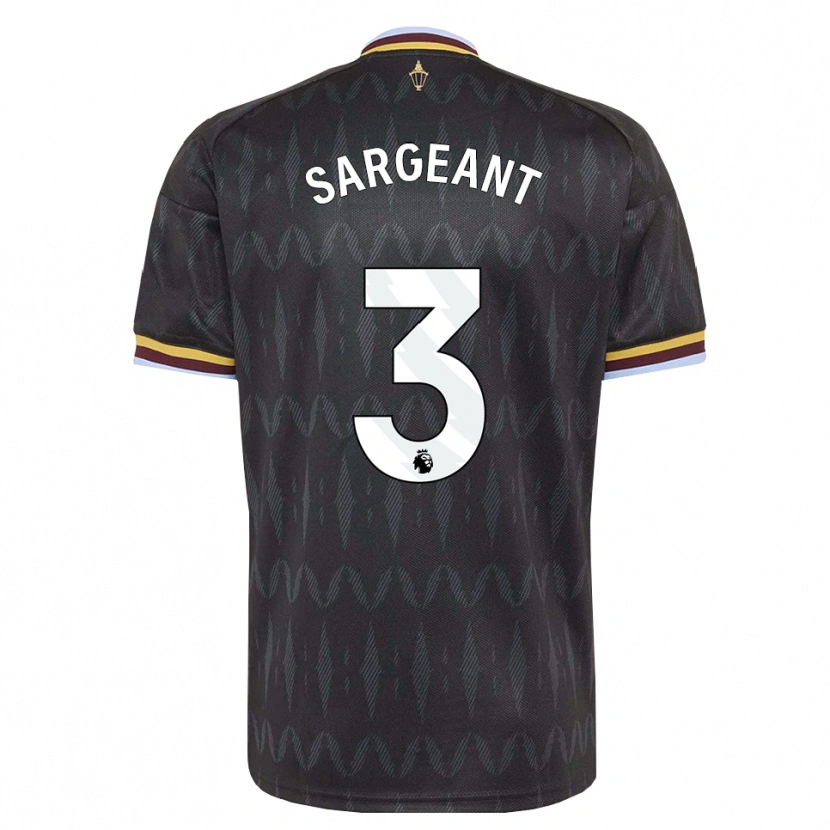 Danxen Homme Maillot Meaghan Sargeant #3 Cornflowerblue Noir Jaune Tenues Extérieur 2026/27 T-Shirt