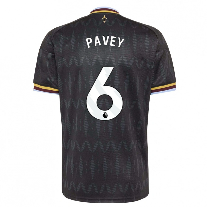 Danxen Homme Maillot Charlie Pavey #6 Cornflowerblue Noir Jaune Tenues Extérieur 2026/27 T-Shirt