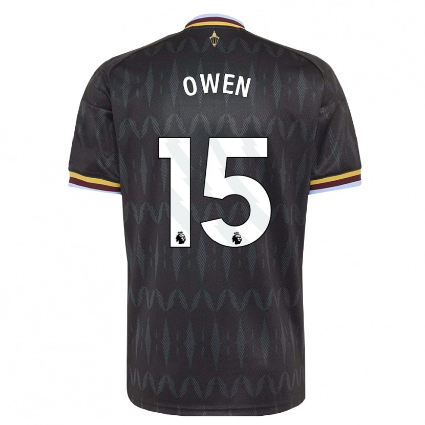 Danxen Homme Maillot Curtis Owen #15 Cornflowerblue Noir Jaune Tenues Extérieur 2026/27 T-Shirt