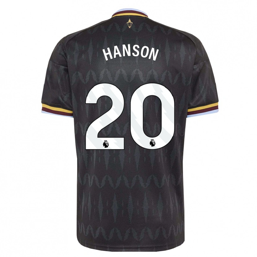 Danxen Homme Maillot Kirsty Hanson #20 Cornflowerblue Noir Jaune Tenues Extérieur 2026/27 T-Shirt