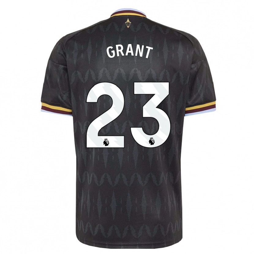 Danxen Homme Maillot Chasity Grant #23 Cornflowerblue Noir Jaune Tenues Extérieur 2026/27 T-Shirt