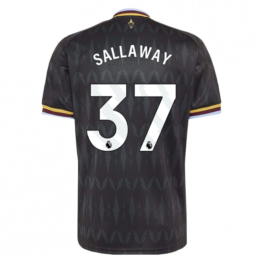 Danxen Homme Maillot Lydia Sallaway #37 Cornflowerblue Noir Jaune Tenues Extérieur 2026/27 T-Shirt