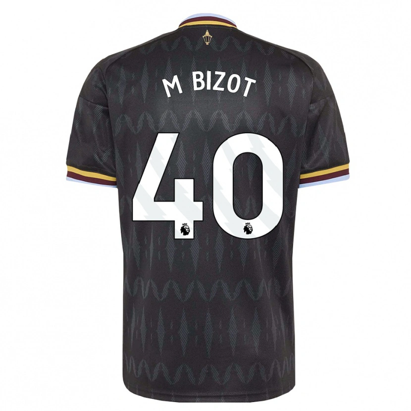 Danxen Homme Maillot Marco Bizot #40 Cornflowerblue Noir Jaune Tenues Extérieur 2026/27 T-Shirt