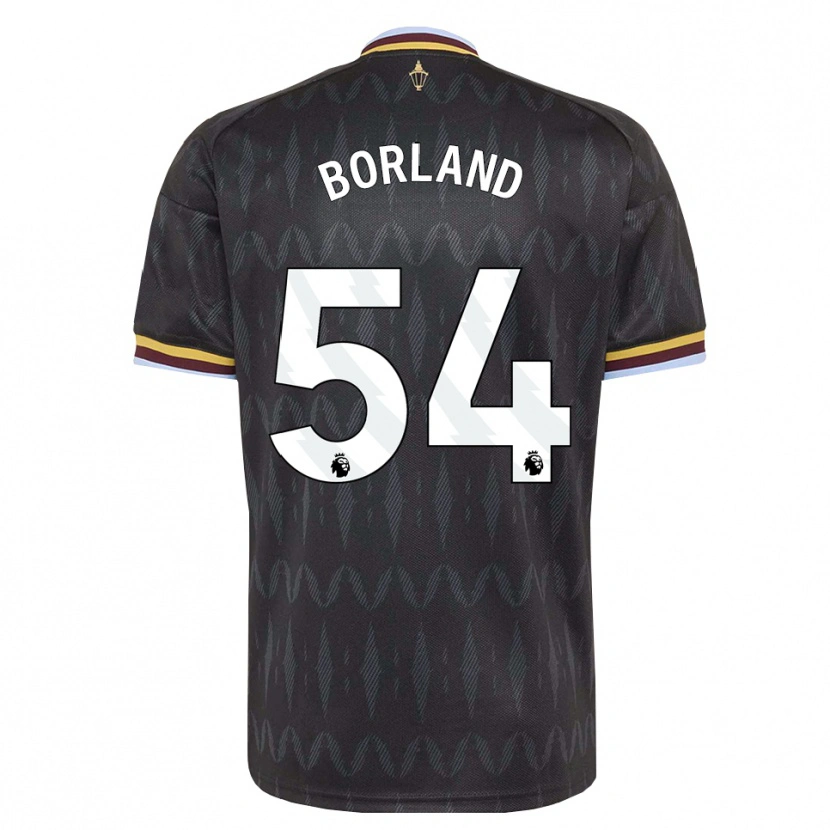 Danxen Homme Maillot Aidan Borland #54 Cornflowerblue Noir Jaune Tenues Extérieur 2026/27 T-Shirt