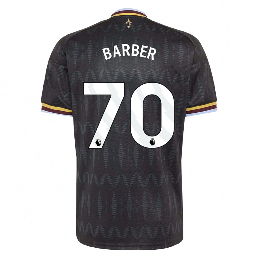 Danxen Homme Maillot Jayden Barber #70 Cornflowerblue Noir Jaune Tenues Extérieur 2026/27 T-Shirt