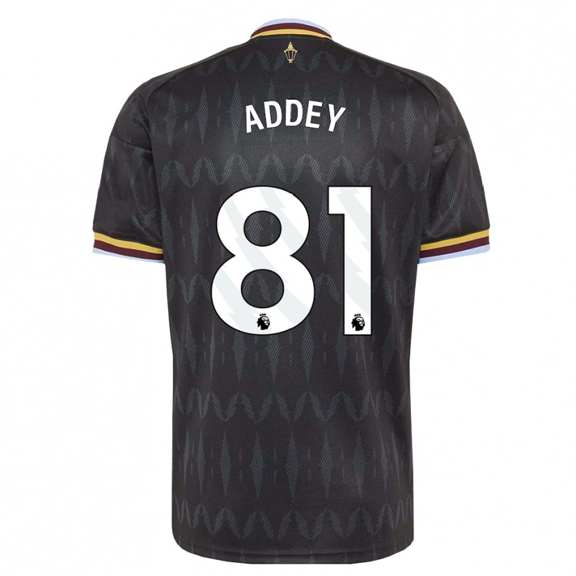 Danxen Homme Maillot Farid Addey #81 Cornflowerblue Noir Jaune Tenues Extérieur 2026/27 T-Shirt