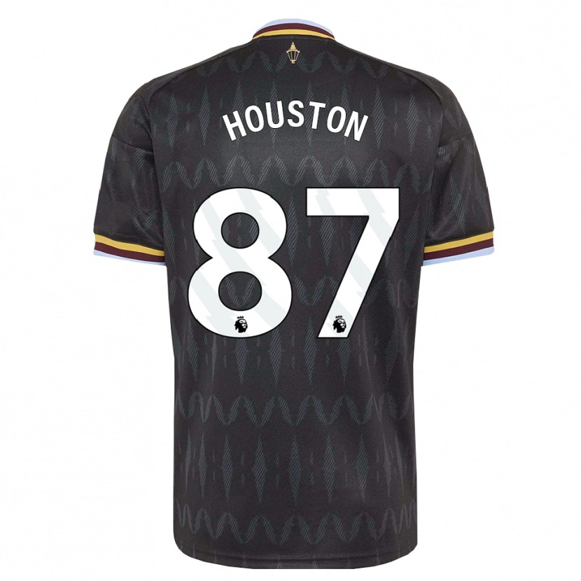 Danxen Homme Maillot Theo Houston #87 Cornflowerblue Noir Jaune Tenues Extérieur 2026/27 T-Shirt