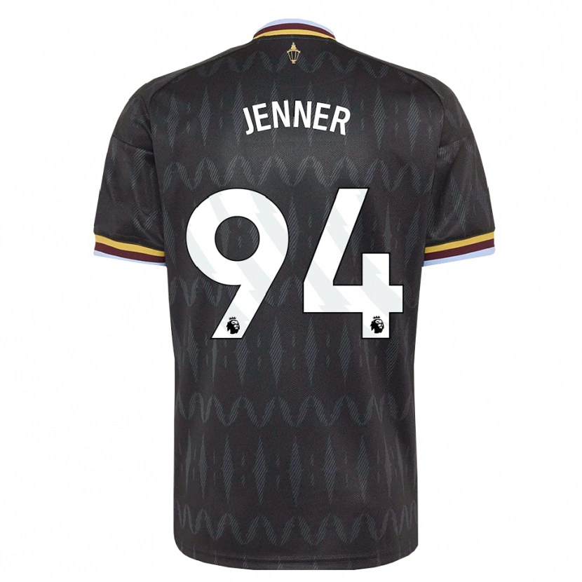 Danxen Homme Maillot Max Jenner #94 Cornflowerblue Noir Jaune Tenues Extérieur 2026/27 T-Shirt