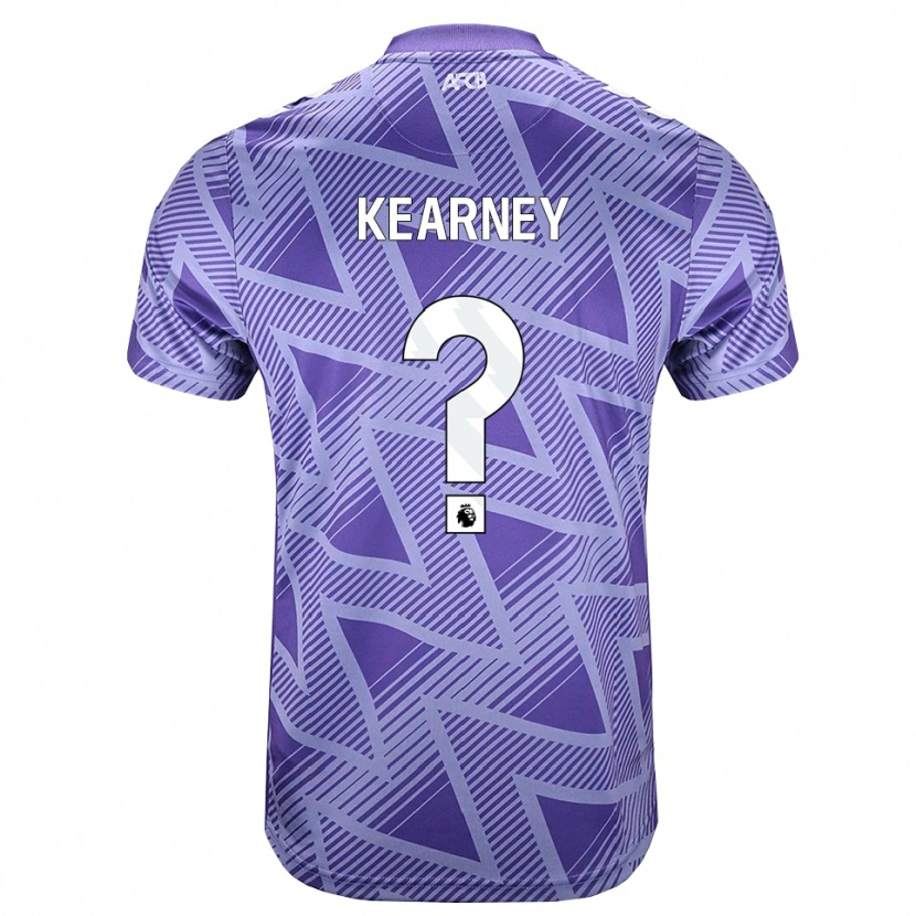 Danxen Homme Maillot Damani Kearney #0 Palevioletred Blanc Tenues Extérieur 2026/27 T-Shirt