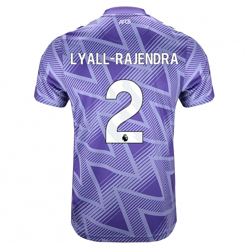 Danxen Homme Maillot Max Lyall-Rajendra #2 Palevioletred Blanc Tenues Extérieur 2026/27 T-Shirt