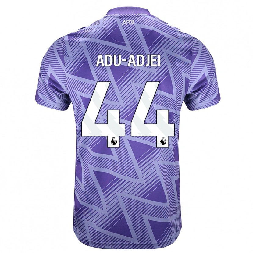 Danxen Homme Maillot Daniel Adu-Adjei #44 Palevioletred Blanc Tenues Extérieur 2026/27 T-Shirt