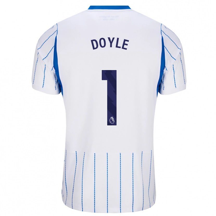 Danxen Homme Maillot Liam Doyle #1 Dodgerblue Blanc Tenues Extérieur 2026/27 T-Shirt
