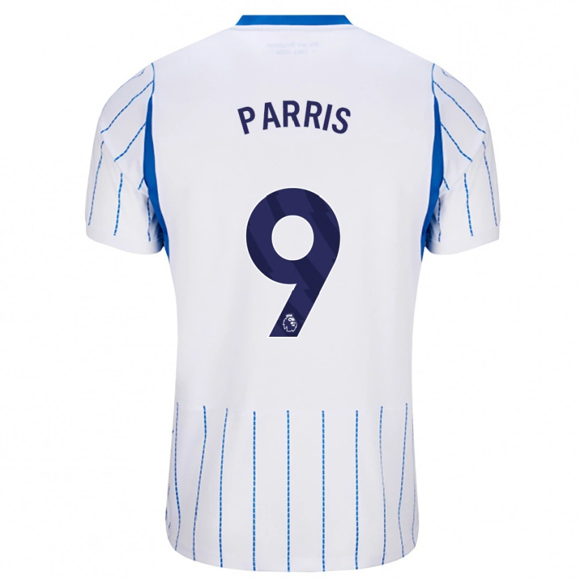 Danxen Homme Maillot Nikita Parris #9 Dodgerblue Blanc Tenues Extérieur 2026/27 T-Shirt