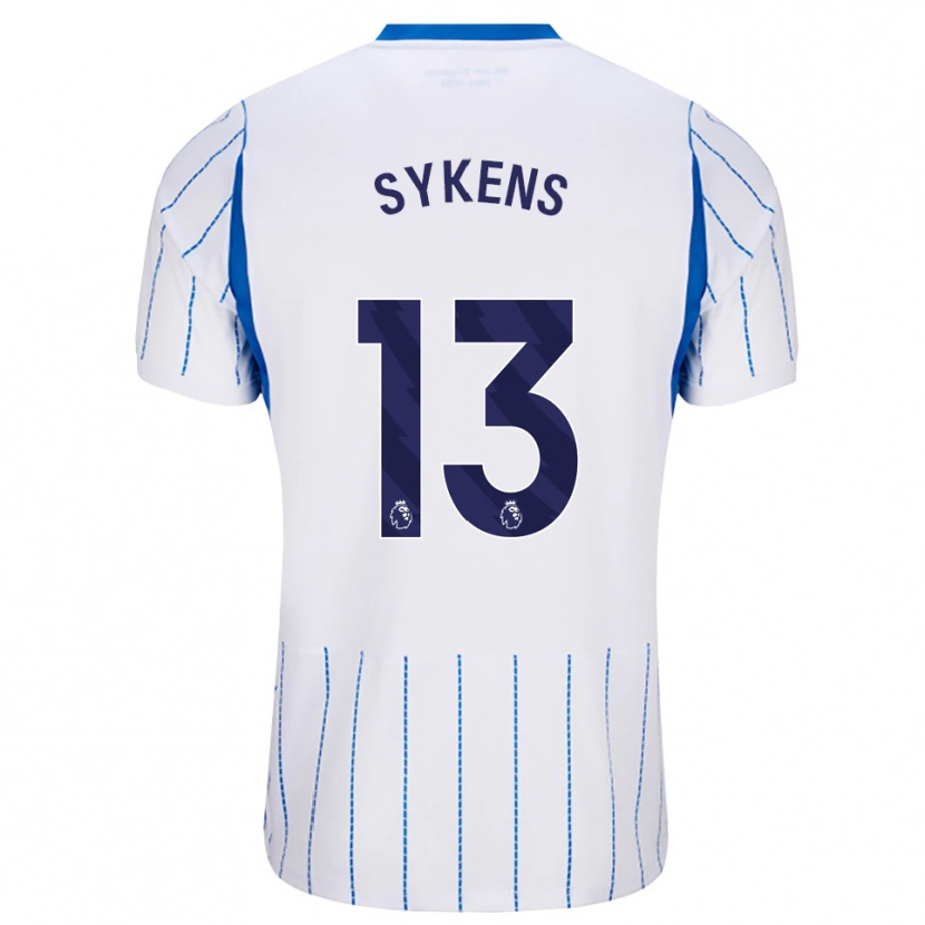 Danxen Homme Maillot Rory Sykens #13 Dodgerblue Blanc Tenues Extérieur 2026/27 T-Shirt