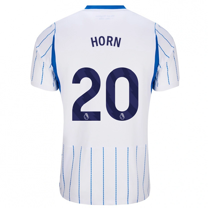 Danxen Homme Maillot Stanley Horn #20 Dodgerblue Blanc Tenues Extérieur 2026/27 T-Shirt
