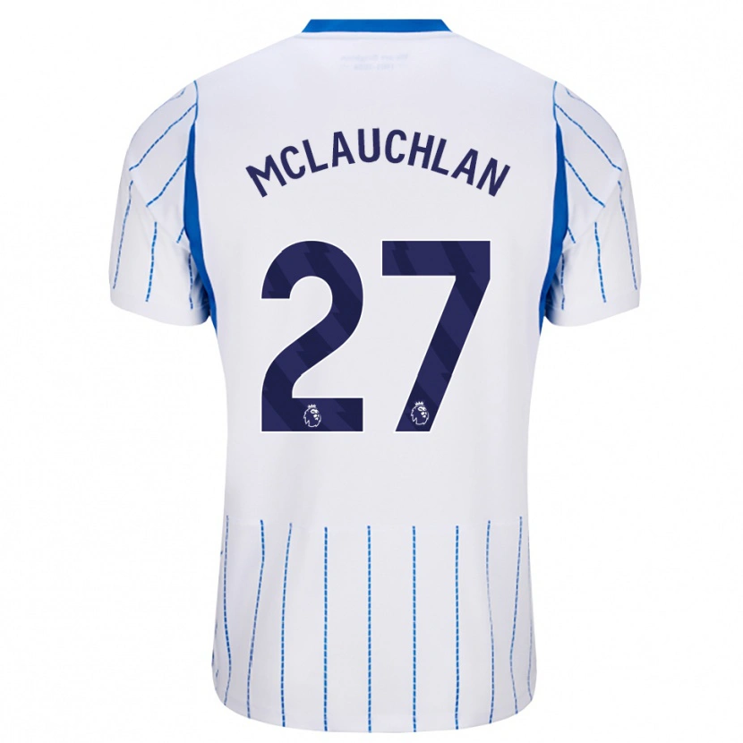 Danxen Homme Maillot Rachel Mclauchlan #27 Dodgerblue Blanc Tenues Extérieur 2026/27 T-Shirt