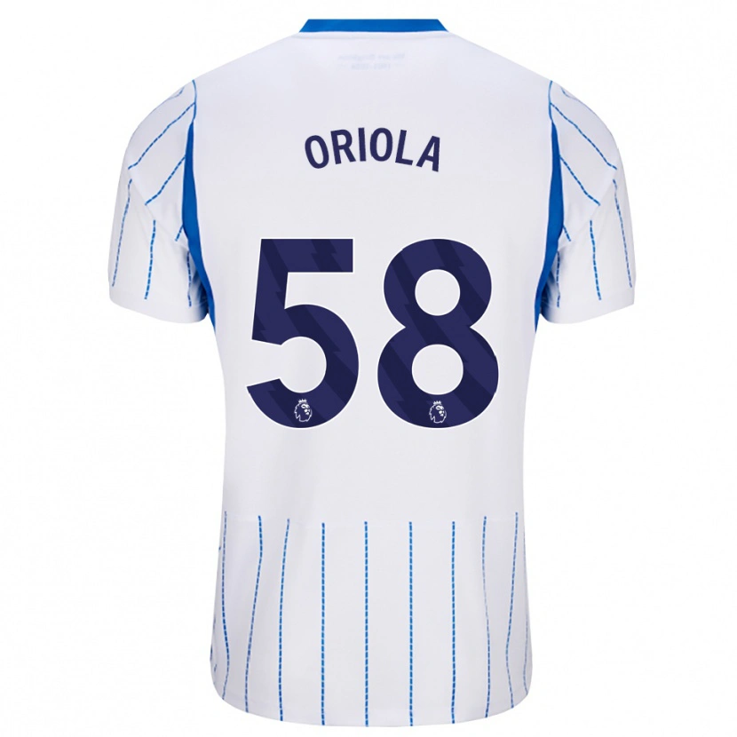 Danxen Homme Maillot Nehemiah Oriola #58 Dodgerblue Blanc Tenues Extérieur 2026/27 T-Shirt