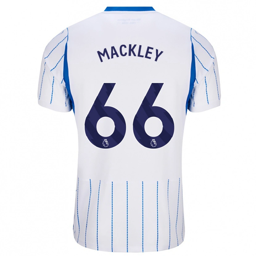 Danxen Homme Maillot Callum Mackley #66 Dodgerblue Blanc Tenues Extérieur 2026/27 T-Shirt