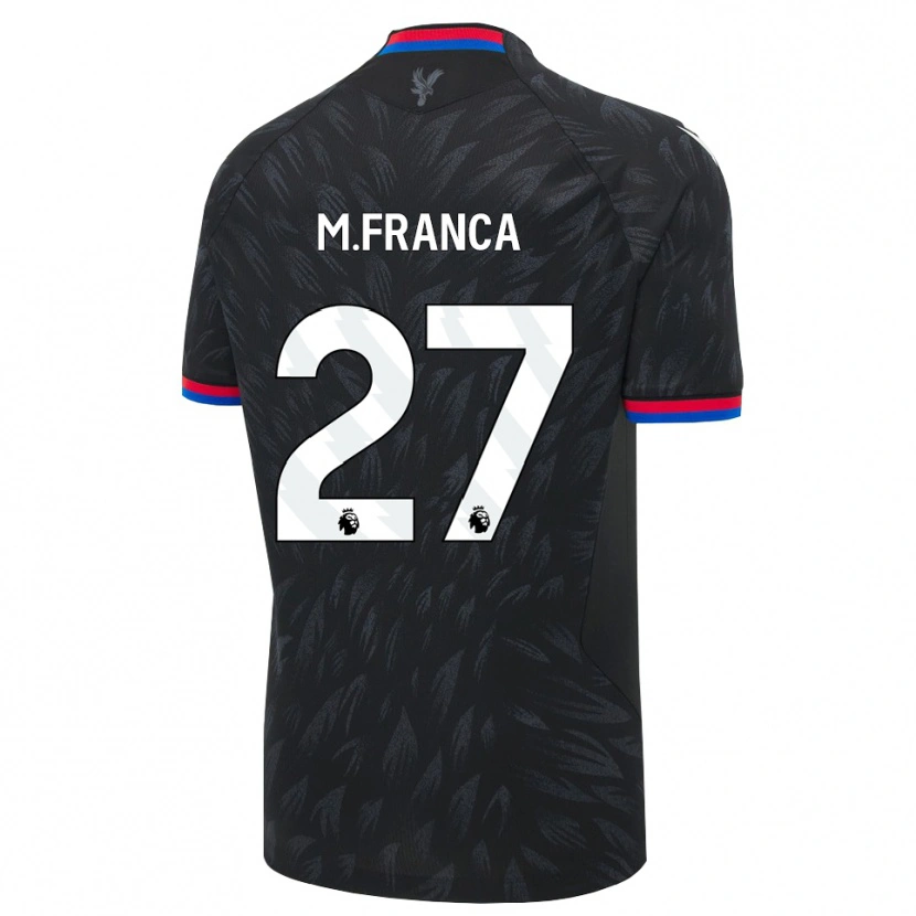 Danxen Homme Maillot Matheus França #27 Noir Bleu Rouge Tenues Extérieur 2026/27 T-Shirt