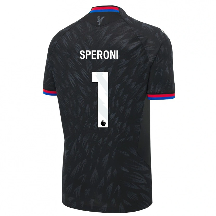 Danxen Homme Maillot Thiago Speroni #1 Noir Bleu Rouge Tenues Extérieur 2026/27 T-Shirt