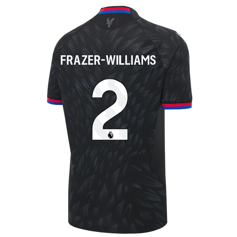 Danxen Homme Maillot Khyan Frazer-Williams #2 Noir Bleu Rouge Tenues Extérieur 2026/27 T-Shirt