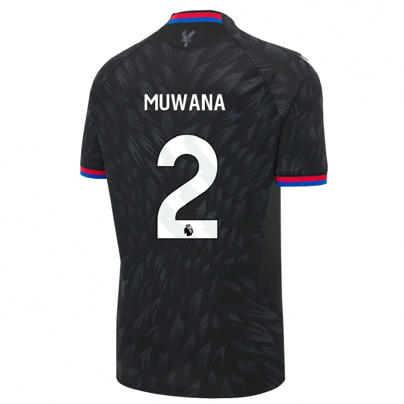 Danxen Homme Maillot Joshua Muwana #2 Noir Bleu Rouge Tenues Extérieur 2026/27 T-Shirt