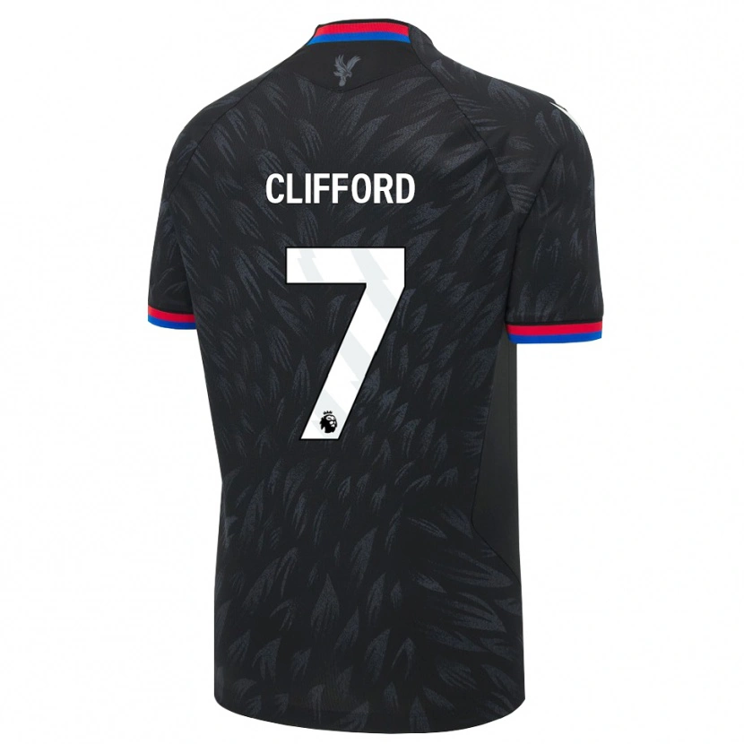 Danxen Homme Maillot Charley Clifford #7 Noir Bleu Rouge Tenues Extérieur 2026/27 T-Shirt