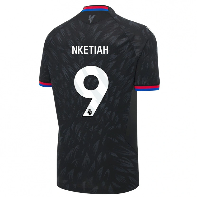 Danxen Homme Maillot Eddie Nketiah #9 Noir Bleu Rouge Tenues Extérieur 2026/27 T-Shirt