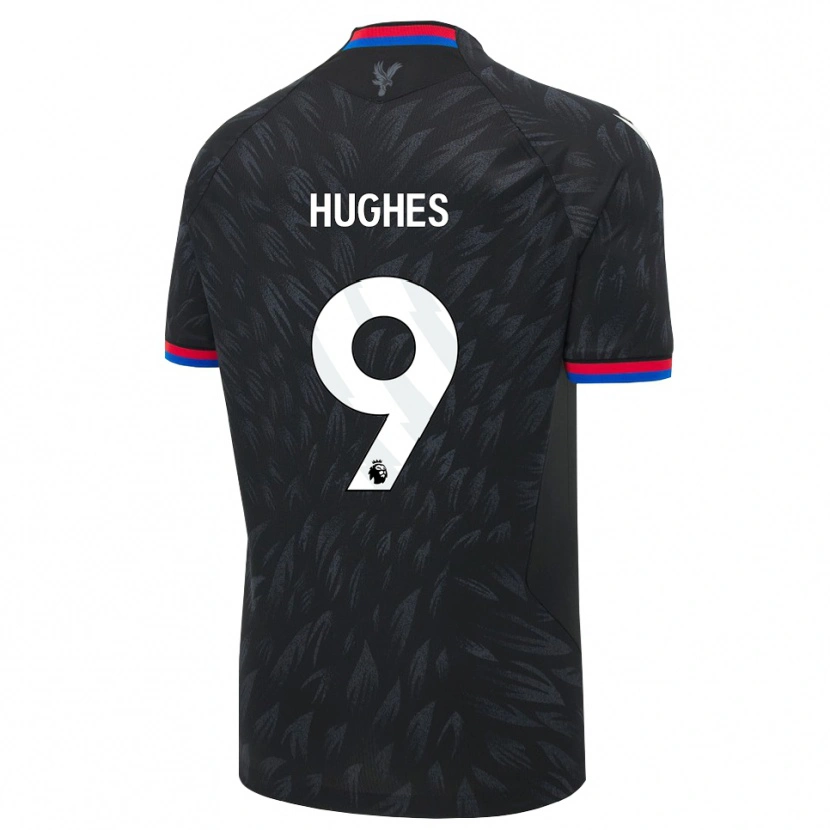 Danxen Homme Maillot Elise Hughes #9 Noir Bleu Rouge Tenues Extérieur 2026/27 T-Shirt