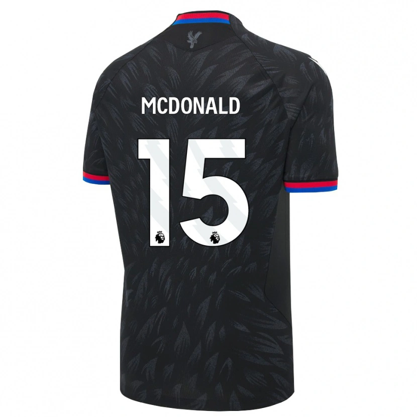 Danxen Homme Maillot Jayden Mcdonald #15 Noir Bleu Rouge Tenues Extérieur 2026/27 T-Shirt