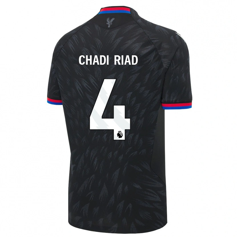 Danxen Homme Maillot Chadi Riad #4 Noir Bleu Rouge Tenues Extérieur 2026/27 T-Shirt