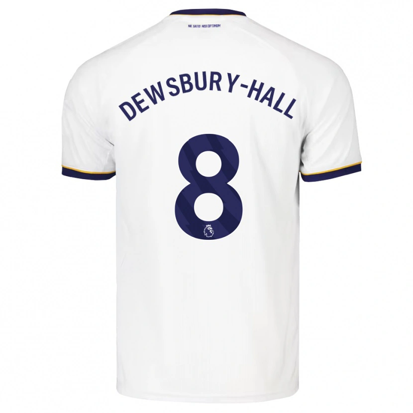 Danxen Homme Maillot Kiernan Dewsbury-Hall #8 Midnightblue Blanc Jaune Tenues Extérieur 2026/27 T-Shirt