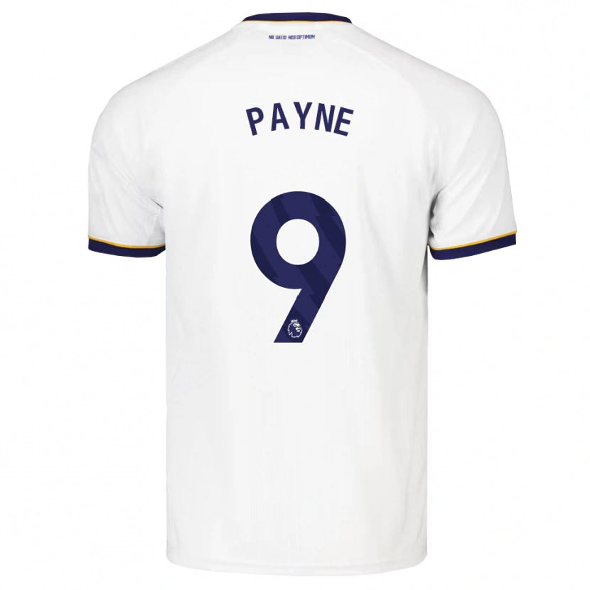Danxen Homme Maillot Toni Payne #9 Midnightblue Blanc Jaune Tenues Extérieur 2026/27 T-Shirt