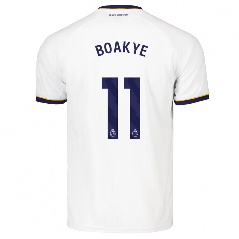Danxen Homme Maillot Kingsford Boakye #11 Midnightblue Blanc Jaune Tenues Extérieur 2026/27 T-Shirt
