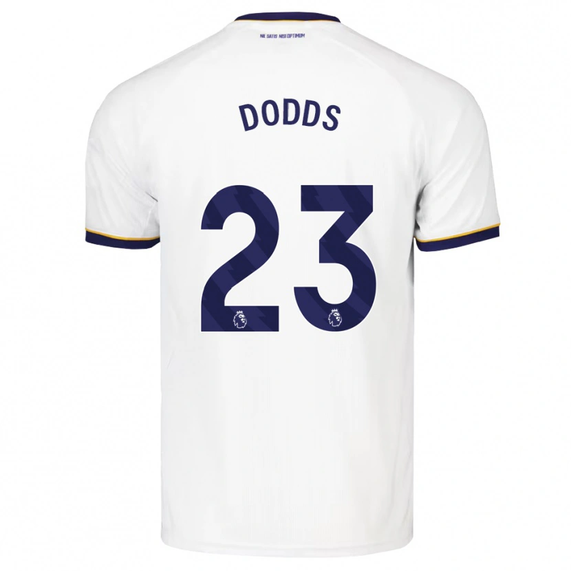 Danxen Homme Maillot John Dodds #23 Midnightblue Blanc Jaune Tenues Extérieur 2026/27 T-Shirt