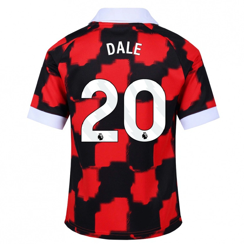 Danxen Homme Maillot Olivia Dale #20 Rouge Blanc Noir Tenues Extérieur 2026/27 T-Shirt