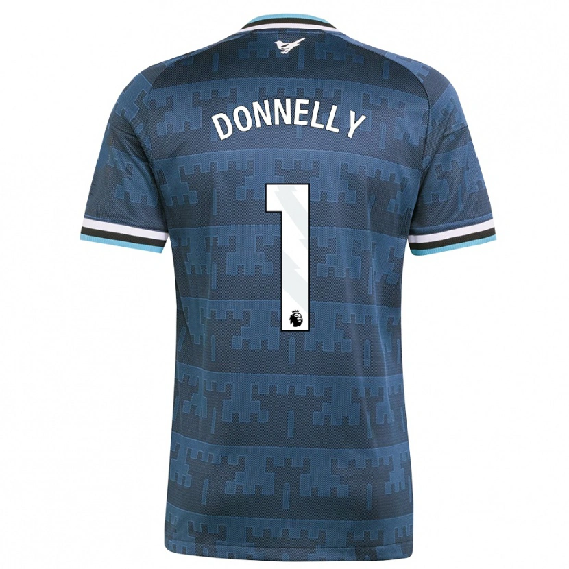 Danxen Homme Maillot Grace Donnelly #1 Jaune Noir Bleu Tenues Extérieur 2026/27 T-Shirt