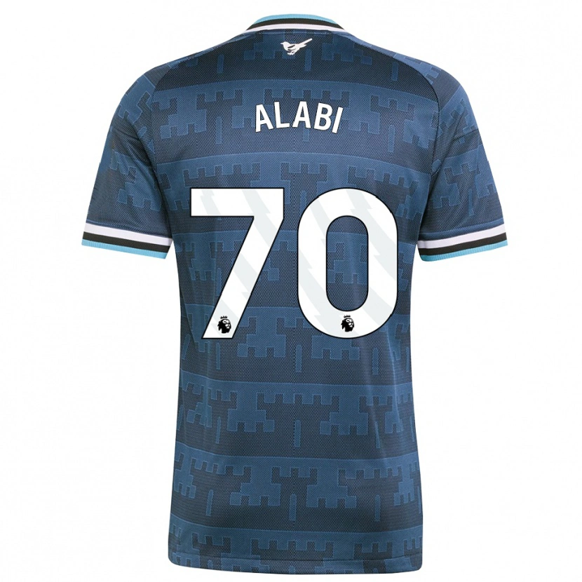Danxen Homme Maillot Sam Alabi #70 Jaune Noir Bleu Tenues Extérieur 2026/27 T-Shirt