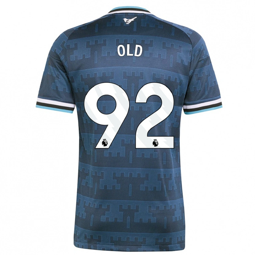 Danxen Homme Maillot Thomas Old #92 Jaune Noir Bleu Tenues Extérieur 2026/27 T-Shirt