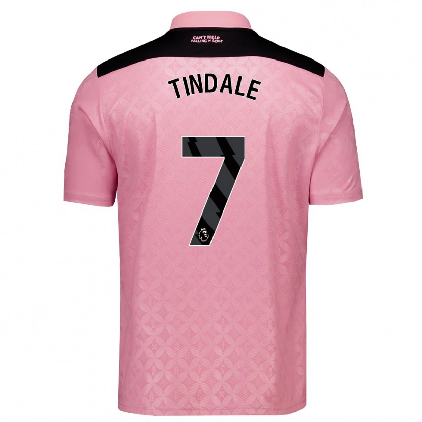 Danxen Homme Maillot Charlie Dinsdale #7 Lightpink Noir Tenues Extérieur 2026/27 T-Shirt