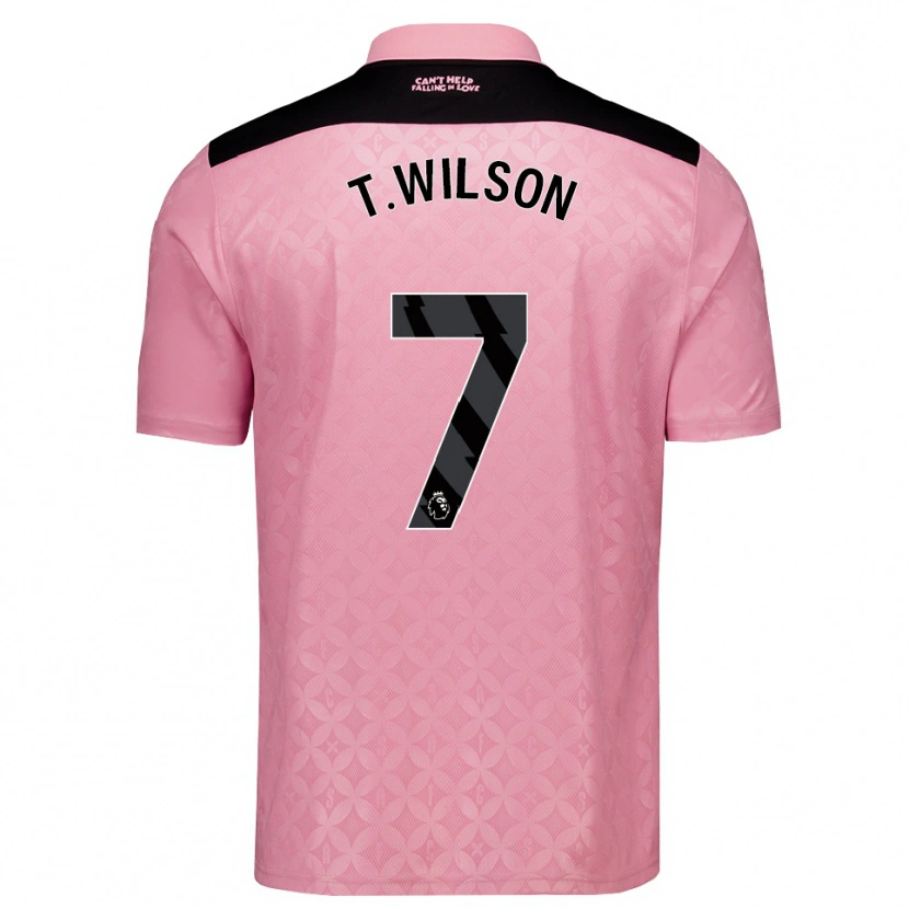 Danxen Homme Maillot Triziano Wilson #7 Lightpink Noir Tenues Extérieur 2026/27 T-Shirt