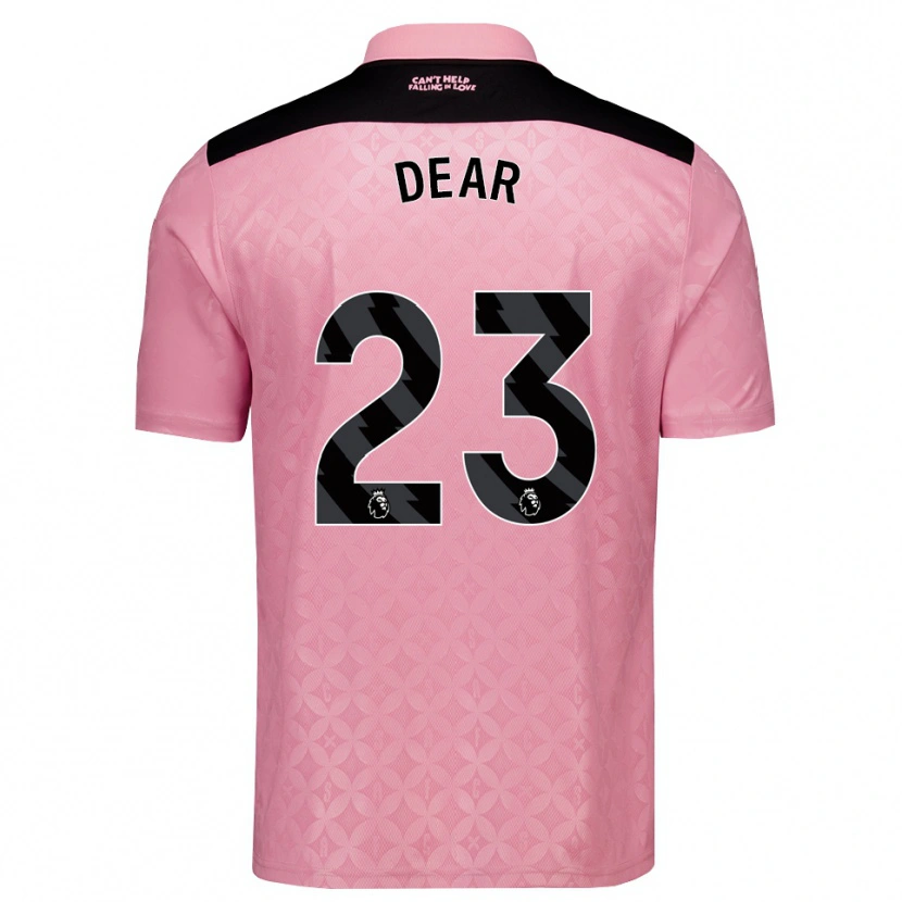 Danxen Homme Maillot Jenna Dear #23 Lightpink Noir Tenues Extérieur 2026/27 T-Shirt